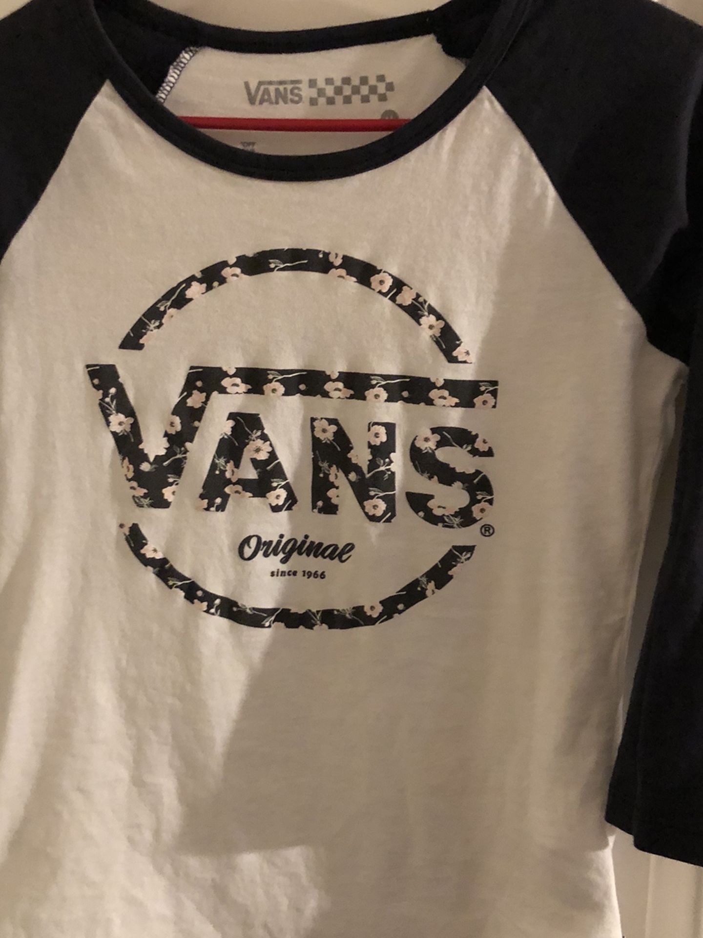 Vans Floral Baseball Tee