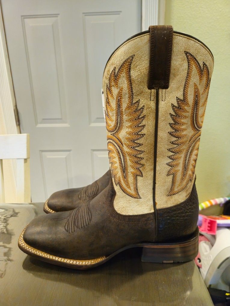 Ariat Tanglewood Western Cowboy Boots Broad Square Toe 10053582 Men's ...