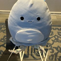 JARIN THE JELLYFISH Squishmallow LIGHT BLUE 8 Inch Plush Toy Stuffed Animal