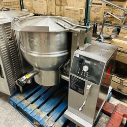 Used Gas 40 Gal Tilt Kettle 