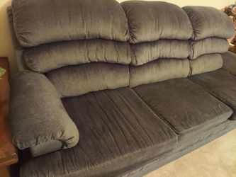Blue couch