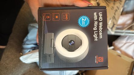 Webcam With Ring light