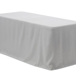6’gray Fitted Tablecloth
