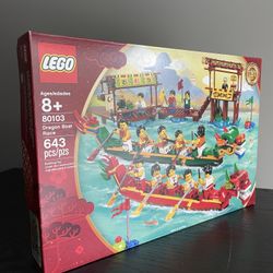 NEW / SEALED LEGO 80103 Dragon Boat Race RETIRED