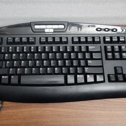 MICROSOFT Digital Media KEYBOARD USB Multimedia 1.0A Model 1031 Wired Black