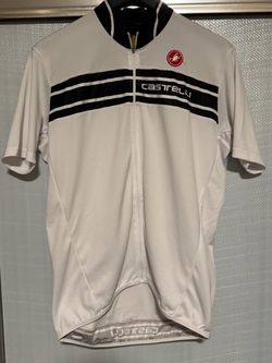 Castelli Cycling Jersey – XXL – White/Black