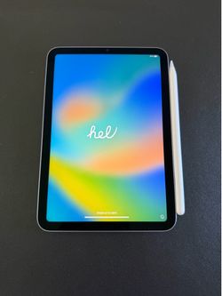📱 Apple iPad Mini 6 (Purple) + Apple Pencil