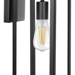 Large Size Outdoor Wall Lights,16 Inch Outdoor Wall Lantern, Waterproof Exterior Wall Sconce, Anti-Rust Wall Mounted Lighting with Glass Shade