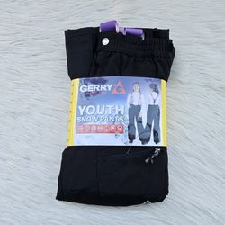 Gerry Girls' Performance Snow Pants with Removable Suspenders Ski Pants Small