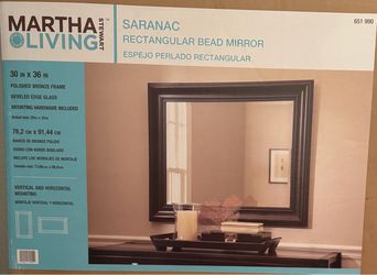 3 BRAND NEW MARTHA LIVING MIRRORS – SET OF 3 – $100 3 ESPEJOS MARTHA LIVING NUEVOS – PAQUETE DE 3 – $100