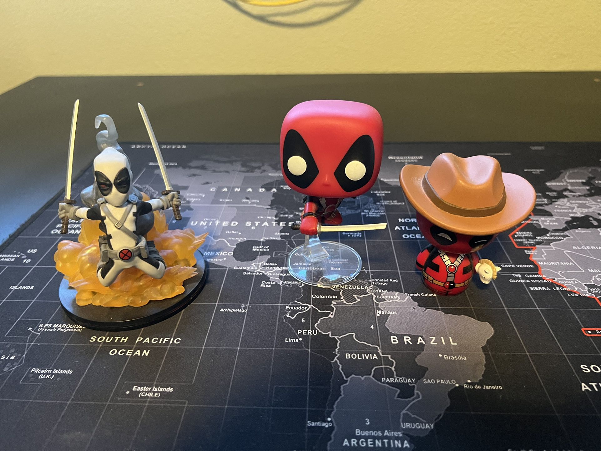 Deadpool Funko Pops And Toy / Decor