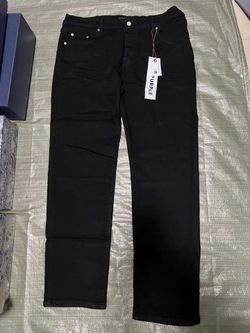 Purple jeans