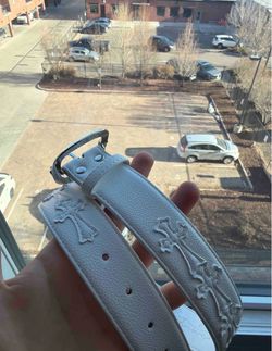 Chrome Hearts Leather Belt