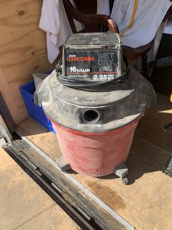 Older craftsman 16 gal shop vac