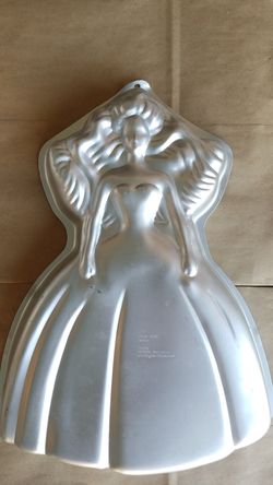 Wilton Cake Pans Bride Barbie