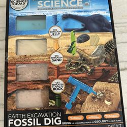 NEW In Box Earth Excavation Fossil Dig kit