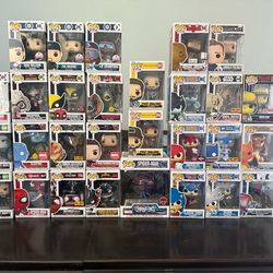 Funko pop lot - Marvel/DC/Star Wars/Etc
