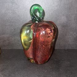 Paperweight Bell Pepper Glass Art 