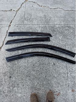 Honda civic rain guards