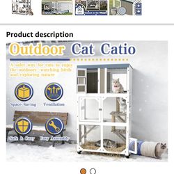 OUTDOOR WINDOW CAT CAGE 