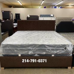 King Bed With Mattress $550