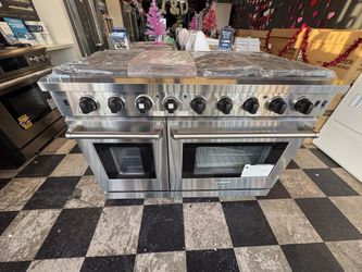 Thor 6 Burner And Griddle Stove 