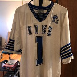 Authentic Early 2000s Duke Football Players Jersey