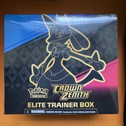 pokemon crown zenith elite trainer box