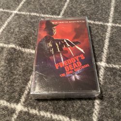 Freddys Dead Motion Soundtrack Cassette Tape