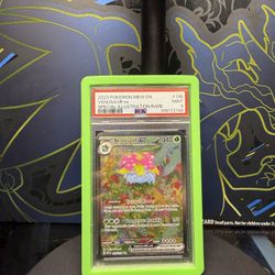 2023 POKEMON MEW EN VENUSAUR ex SPECIAL ILLUSTRATION RARE MINT PSA 9