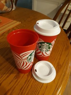 2 New Starbucks Cups