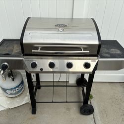 4 burner grill