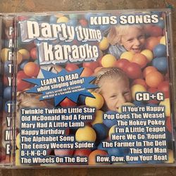 Kids Songs Karaoke CD