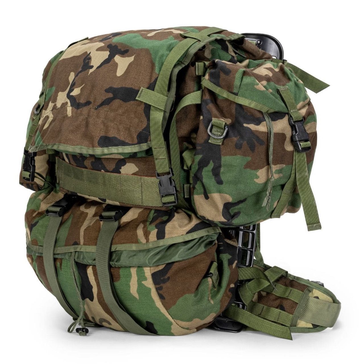 USGI molle ii large rucksack Complete woodland m81 camouflage