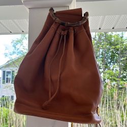 Gucci Bamboo Bucket Backpack 