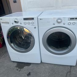 LG Washer And Gas Dryer 