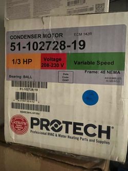 Condenser motor