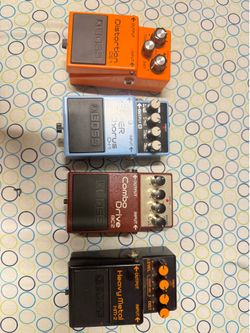 Boss Guitar pedals.
