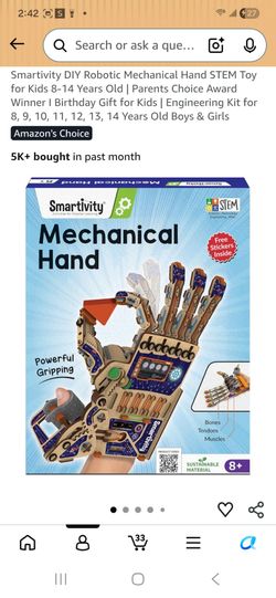 Toy stem mechanical