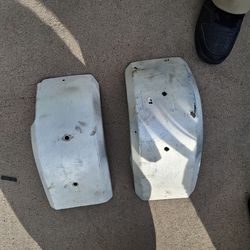 Lightweight racing mini bike fenders