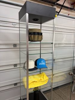 Display case  glass Tower  POP