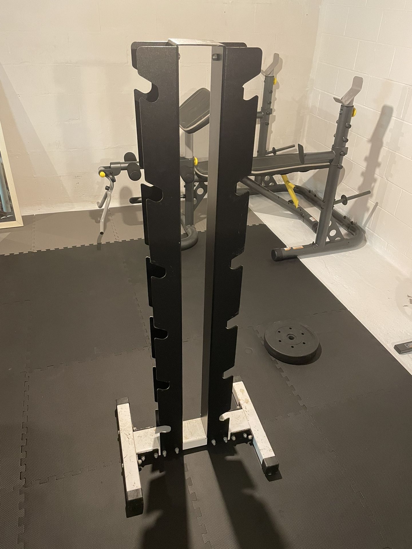 Dumbbell Rack, Storage - Heavy duty, Solid Steel