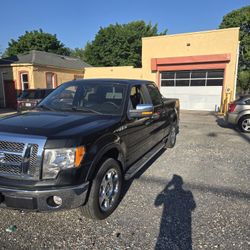 2010 Ford F150 Lariat Black 