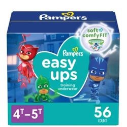 56Ct - Pampers Easy Ups 4t-5t Boys