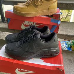 Nike Path Winter wheat Black Cinnamon size13 / Nike Air Max Excee Leather triple black size 13