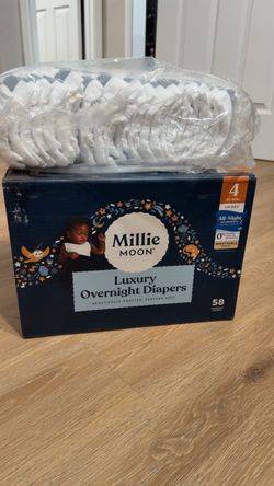 Millie Moon Luxury Overnight Diapers Size 4
