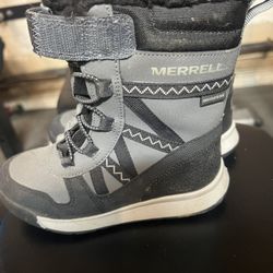 Kids Merrell Snow Boots Size 11