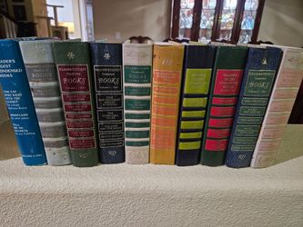 Vintage Readers Digest 10 books