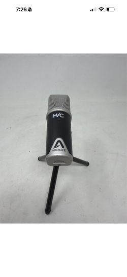 Apogee MIC 96K USB Condenser Microphone. (Mic W/Stand Only) No Cord