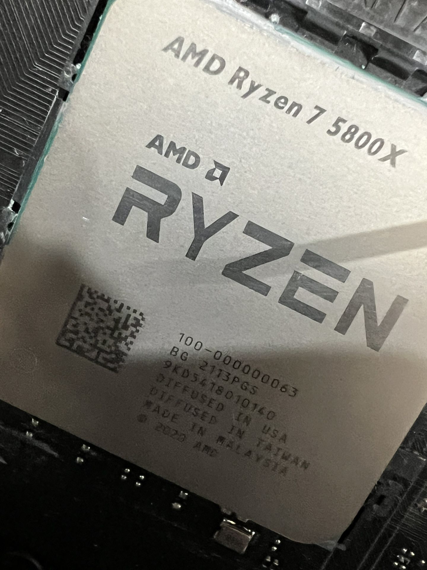 5800x Cpu, Asus B-550f Mb, 16 Gb Ram, Fractal Mesh Case